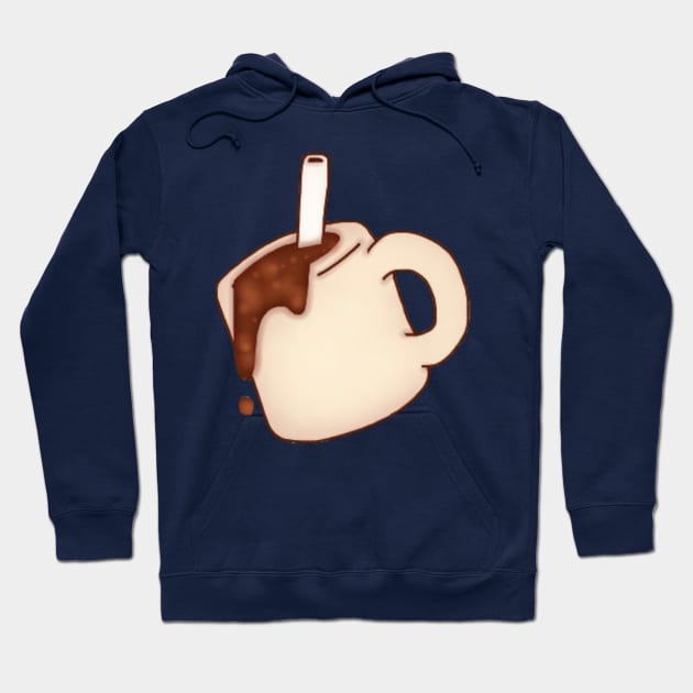 Cup of Hot Chocolate Hoodie by KittenPinkamations' Store